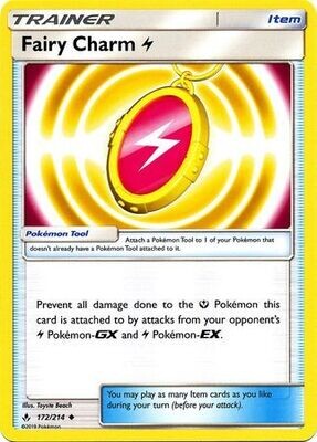 Fairy Charm (Lightning) - 172/214 - Uncommon Sun &amp; Moon: Unbroken Bonds Singles
