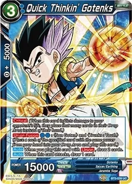 Quick Thinkin&#39; Gotenks - Miraculous Revival (DBS-B05)
Miraculous Revival