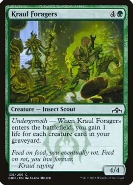 Kraul Foragers - Guilds of Ravnica (GRN)
Guilds of Ravnica