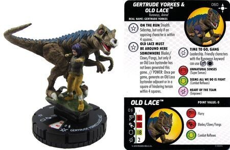 Gertrude Yorkes &amp; Old Lace #060 Secret Wars - Battleworld Marvel Heroclix
Marvel: Secret Wars - Battleworld Singles (Sin Tarjeta)