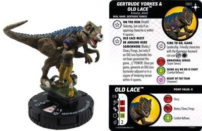 Gertrude Yorkes &amp; Old Lace #060 Secret Wars - Battleworld Marvel Heroclix
Marvel: Secret Wars - Battleworld Singles (Sin Tarjeta)