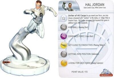Hal Jordan (White Lantern) W-4 Chase Rare DC 75th Anniversary DC Heroclix DC: 75th Anniversary Sin Tarjeta