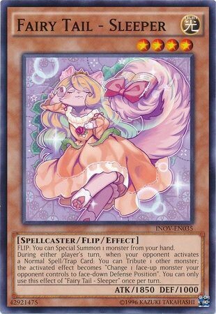 Fairy Tail - Sleeper - INOV-EN035 - Common Unlimited Invasion Vengeance Unlimited Singles