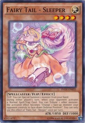 Fairy Tail - Sleeper - INOV-EN035 - Common Unlimited Invasion Vengeance Unlimited Singles