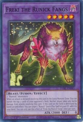 Freki the Runick Fangs - DABL-EN041 - Common 1st Edition Darkwing Blast 1st Edition Singles