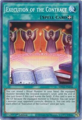 Execution of the Contract - MP21-EN036 - Common 1st Edition 2021 Mega-Tin: Ancient Battles 1st Edition Singles