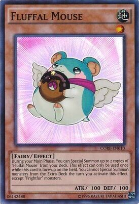 Fluffal Mouse - CORE-EN010 - Super Rare Unlimited
Clash of Rebellions Unlimited Singles (Espanol)