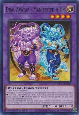 Dual Avatar - Manifested A-Un - CYAC-EN038 - Common 1st Edition Cyberstorm Access 1st Edition Singles