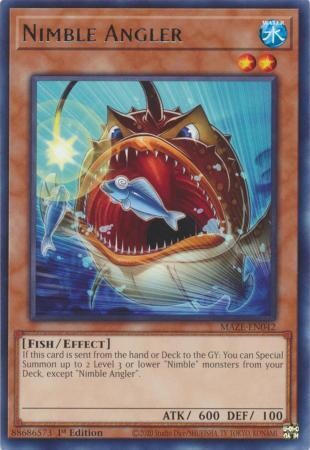 Nimble Angler - MAZE-EN042 - Rare 1st Edition
Maze of Memories 1st Edition Singles