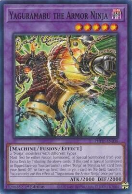 Yaguramaru the Armor Ninja - PHHY-EN036 - Common 1st Edition Photon Hypernova 1st Edition Singles (espanol)