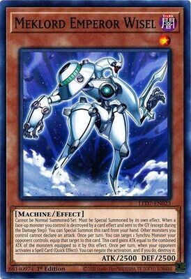 Meklord Emperor Wisel - LED7-EN023 - Common 1st Edition Legendary Duelists: Rage of Ra 1st Edition Singles