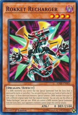 Rokket Recharger - SDRR-EN003 - Common 1st Edition Rokket Revolt Singles (Espanol)