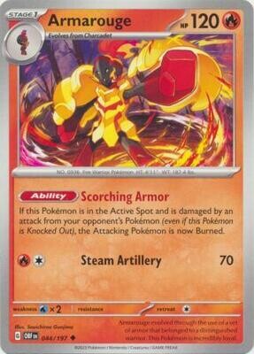 Armarouge - 044/197 - Uncommon Obsidian Flames Singles