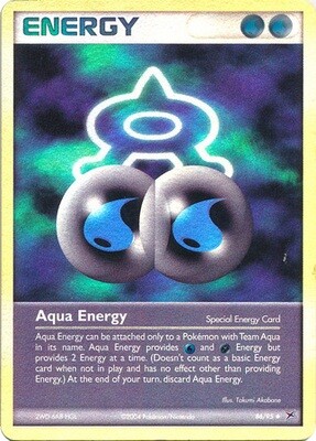 Aqua Energy - 86/95 - Uncommon Reverse Holo
Ex Team Magma vs. Team Aqua Reverse Holo Singles