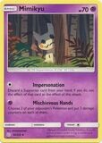 Mimikyu - 96/236 - Uncommon
Sun &amp; Moon: Cosmic Eclipse Singles