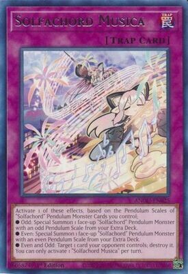 Solfachord Musica - ANGU-EN025 - Rare 1st Edition Ancient Guardians 1st Edition Singles (Espanol)