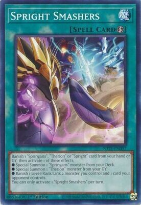 Spright Smashers - POTE-EN057 - Common 1st Edition Power of the Elements 1st Edition Singles (español)