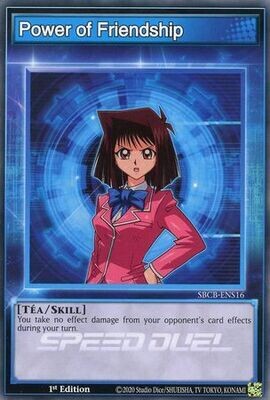 Power of Friendship - SBCB-ENS16 - Common 1st Edition Speed Duel Battle City Box 1st Edition Singles