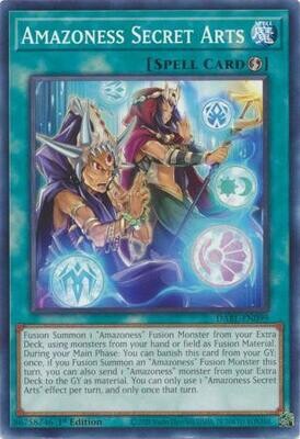 Amazoness Secret Arts - DABL-EN099 - Common 1st Edition Darkwing Blast 1st Edition Singlesv