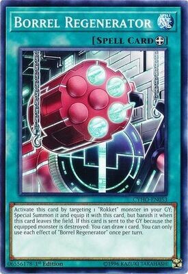 Borrel Regenerator - CYHO-EN053 - Common 1st Edition Cybernetic Horizon 1st Edition Singles