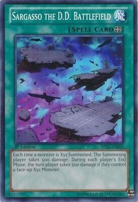 Sargasso the D.D. Battlefield - JOTL-EN061 - Common 1st Edition Judgment of the Light 1st Edition Singles