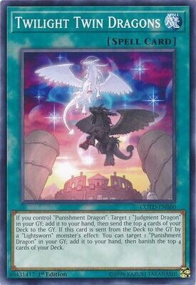 Twilight Twin Dragons - COTD-EN060 - Common 1st Edition Code of the Duelist 1st Edition Singles