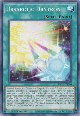 Ursarctic Drytron - BODE-EN066 - Common 1st Edition Burst of Destiny 1st Edition Singles