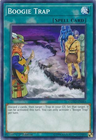 Boogie Trap - COTD-EN064 - Common 1st Edition Code of the Duelist