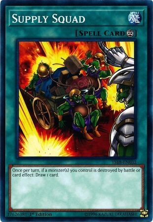 Supply Squad - YS18-EN032 - Common 1st Edition Starter Deck: Codebreaker Singles