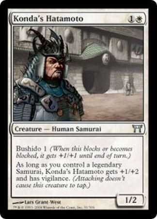 Konda&#39;s Hatamoto Champions of Kamigawa Singles