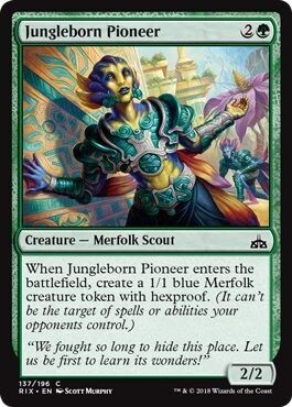 Jungleborn Pioneer 137/196 Rivals of Ixalan Singles