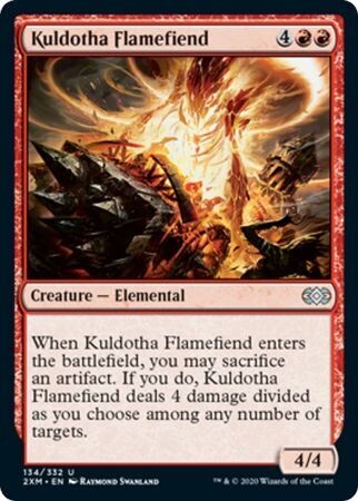 Kuldotha Flamefiend 134/332
Double Masters Singles