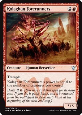 Kolaghan Forerunners 144/264 - Dragons of Tarkir Singles