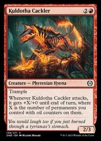 Kuldotha Cackler 139/271 - Phyrexia All Will Be One Singles  (Español)