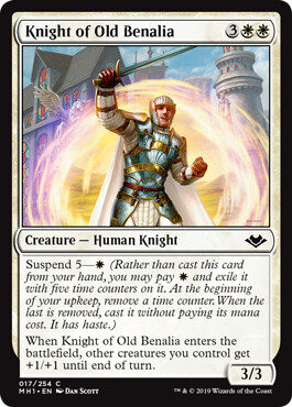 Knight of Old Benalia 017/254 - Modern Horizons Singles