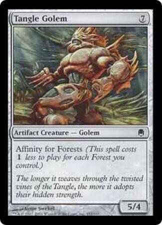 Tangle Golem 151/165 - Darksteel Singles