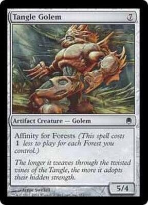 Tangle Golem 151/165 - Darksteel Singles