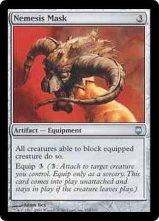 Nemesis Mask 134/165 - Darksteel Singles (Español)