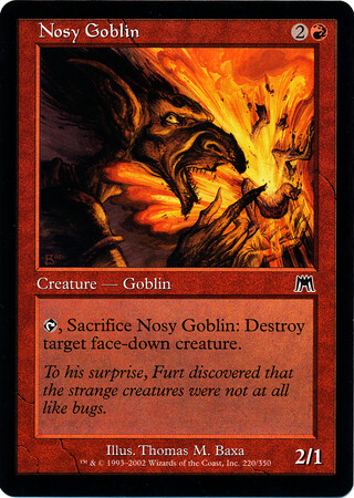 Nosy Goblin
Onslaught Singles  (Español)