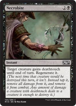 Necrobite 105/269
Magic 2015 (M15) Singles(Español)