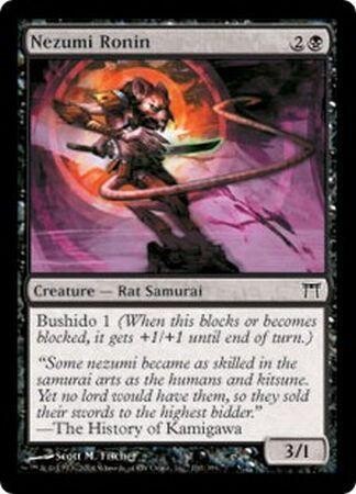 Nezumi Ronin
Champions of Kamigawa Singles