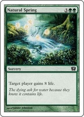 Natural Spring
MTG 9th Edition Singles