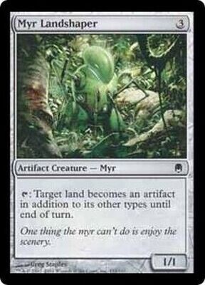 Myr Landshaper 131/165 - Darksteel Singles (Español)