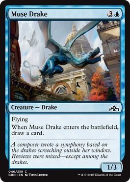 Muse Drake 046/259 - Guilds of Ravnica Singles