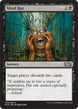 Mind Rot 104/269 - Magic 2015 (M15) Singles