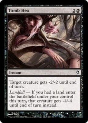 Tomb Hex 69/145-Worldwake Singles (espanol)