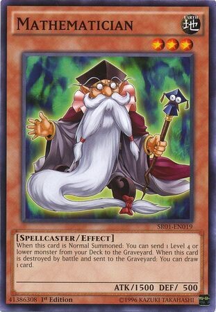 Mathematician - SR01-EN019 - Common 1st Edition Structure Deck: Emperor of Darkness 1st Edition Singles