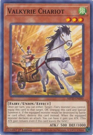 Valkyrie Chariot - MP20-EN090 - Common 1st Edition 2020 Mega-Tin: Lost Memories 1st Edition Singles