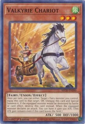 Valkyrie Chariot - MP20-EN090 - Common 1st Edition 2020 Mega-Tin: Lost Memories 1st Edition Singles