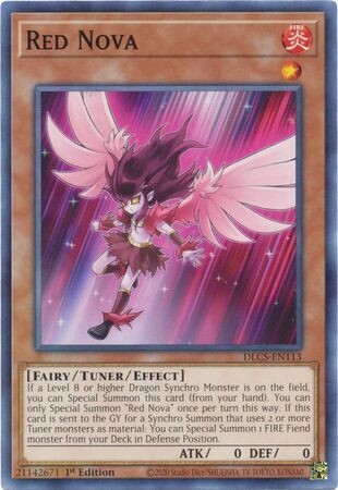 Red Nova - DLCS-EN113 - Common 1st Edition Dragons of Legend The Complete Series 1st Edition Singles